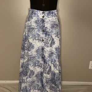 Floor Length Lined Skirt